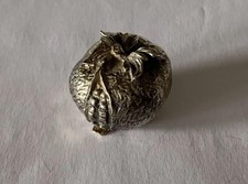 Portapillole scatolina argento usato  Italia