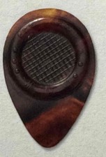 RARO Vintage 1930 Crosshatched CUP GRIP Escolha de Guitarra #1 Da ALEMANHA!, usado comprar usado  Enviando para Brazil