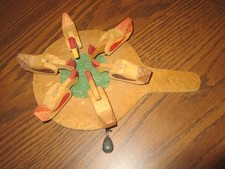 Vtg wooden folk for sale  Austin