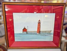 Lighthouse original watercolor for sale  Oregon