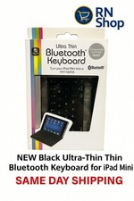Novo Na Caixa Preto Ultra Fino - Teclado Bluetooth para iPad Mini ENVIO NO MESMO DIA  comprar usado  Enviando para Brazil