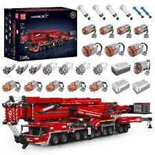 Używany, Mould King 17008 RC Technik Liebherr LTM Wózek dźwigowy NOWY ORYGINALNE OPAKOWANIE 8506 Klocki zaciskowe  na sprzedaż  Wysyłka do Poland