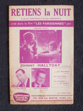 Livret partition johnny d'occasion  Sommières