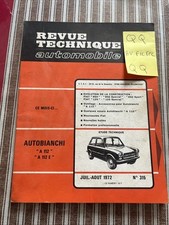 Revue technique autobianchi d'occasion  Avignon
