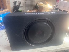 Gabinete subcaixa Alpine RS-SB12 Halo R-Series 600W RMS 2-Ohm 12" carregado comprar usado  Enviando para Brazil