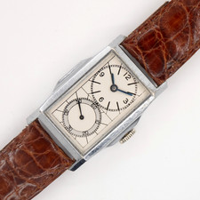 Clássico Vintage 25,5 x 40 mm Níquel Cromo Relógio de Pulso Médico, Mantém o Tempo, usado comprar usado  Enviando para Brazil
