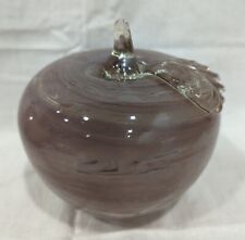 Decorative glass apple for sale  OLDHAM