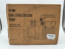 Bomba de vácuo Motor Tech 4.5CFM 1/3HP estágio único, aspirador de palhetas rotativas 110V/60Hz comprar usado  Enviando para Brazil