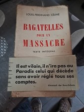Céline bagatelles massacre d'occasion  Dinard