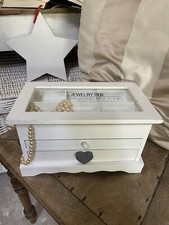Schmuckkasten shabby weiß gebraucht kaufen  Alzey
