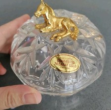 Vintage glass trinket for sale  GOSPORT
