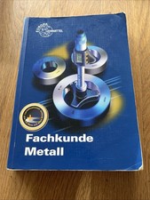 Fachkunde metall werner gebraucht kaufen  Bad Wurzach