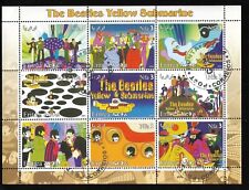 2003 Eritreia África The Beatles Yellow Submarine Filme Selo Folha Lembrança CTO comprar usado  Enviando para Brazil