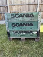 Scania wooden crates for sale  NUNEATON