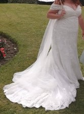 Beautiful ivory embroidered for sale  HARROGATE