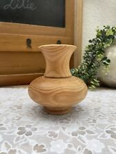 Vase bois tourné d'occasion  Le Grand-Lucé