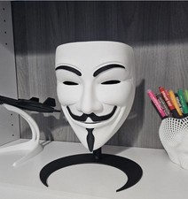 Máscara de Vingança Guy Fawkes Anonymous V de Vingança Halloween Cosplay Festa Máscara comprar usado Máscara de Vingança Guy Fawkes Anonymous V de Vingança Halloween Cosplay Festa Máscara comprar usado  Enviando para Brazil