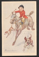 Rara cartolina bambini usato  Torino