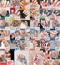 Deslizadores de unhas 14 pontas adesivos para unhas decoração de unhas 3D folhas de unhas bronzeadas comprar usado  Enviando para Brazil