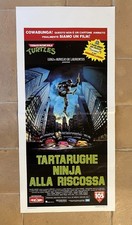Locandina tartarughe ninja usato  Cesena