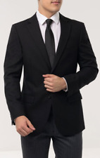 Black wool herringbone d'occasion  Expédié en Belgium