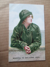 Postcard waiting welcome for sale  MABLETHORPE
