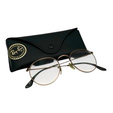 Usado, Armações de óculos Ray-Ban redondas de metal RB 3447 ouro rosa estojo original USADO 50-21 comprar usado Usado, Armações de óculos Ray-Ban redondas de metal RB 3447 ouro rosa estojo original USADO 50-21 comprar usado  Enviando para Brazil