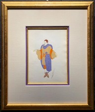 Erte original painting for sale  Chicago