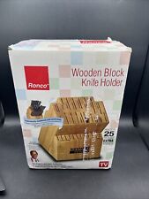 Ronco wooden block for sale  Westbrook