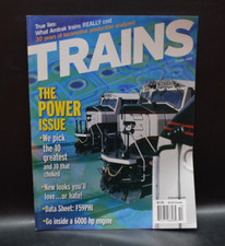 Trains magazine 2002 for sale  Bronx