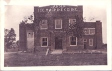 Cartão postal foto real LARSEN ICE MACHINE CO INC fábrica RPPC comprar usado Cartão postal foto real LARSEN ICE MACHINE CO INC fábrica RPPC comprar usado  Enviando para Brazil