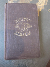 The Boston Almanac, 1849 with Map comprar usado The Boston Almanac, 1849 with Map comprar usado  Enviando para Brazil