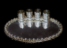 Vintage oval mirrored for sale  Powhatan