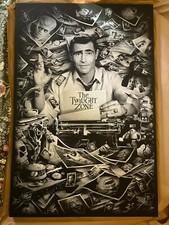 Cartaz serigrafia artista Elvisdead Mondo The Twilight Zone comissão privada comprar usado  Enviando para Brazil