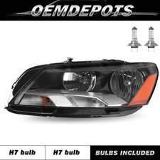 Conjunto de farol para motorista Volkswagen Passat 2012-2015 halogênio esquerdo com lâmpada comprar usado  Enviando para Brazil
