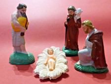 Lot santons plastique d'occasion  Podensac