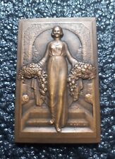 Médaille plaque bronze d'occasion  Loudéac