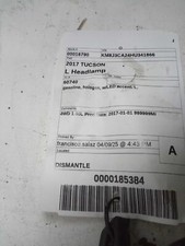 Conjunto de farol Hyundai Tucson 2017 fabricante de equipamento original cinza esquerdo usado 121K milhas, usado comprar usado  Enviando para Brazil