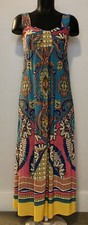 Vestido maxi White Mark Couture Collection multicolorido tamanho pequeno, usado comprar usado  Enviando para Brazil