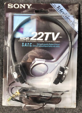 FONE DE OUVIDO ESTÉREO SONY MDR-22TV, FONES DE OUVIDO VINTAGE (C20B3) comprar usado  Enviando para Brazil