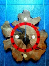 Wanduhr holz uhr gebraucht kaufen  Bernstadt