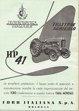 Pubblicita 1955 trattore usato  Biella
