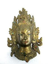 Indische antike wandmaske gebraucht kaufen  Gollhofen