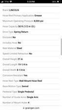 Lincoln air hose for sale  Tucson