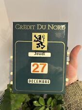 Glacoid calendar advertising d'occasion  Expédié en Belgium