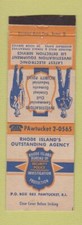 Matchbook cover rhode d'occasion  Expédié en Belgium