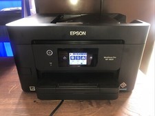 Impressora All-in-One Jato de Tinta Colorida Sem Fio Epson Workforce Pro WF-3820 Excelente comprar usado  Enviando para Brazil