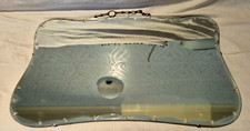 Vintage bevelled glass for sale  DERBY