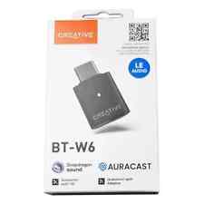 Transmissor de áudio sem fio Creative BT-W6: Bluetooth 5.4 e transmissão de áudio LE comprar usado  Enviando para Brazil