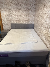 Grey double bed for sale  SOUTHAMPTON